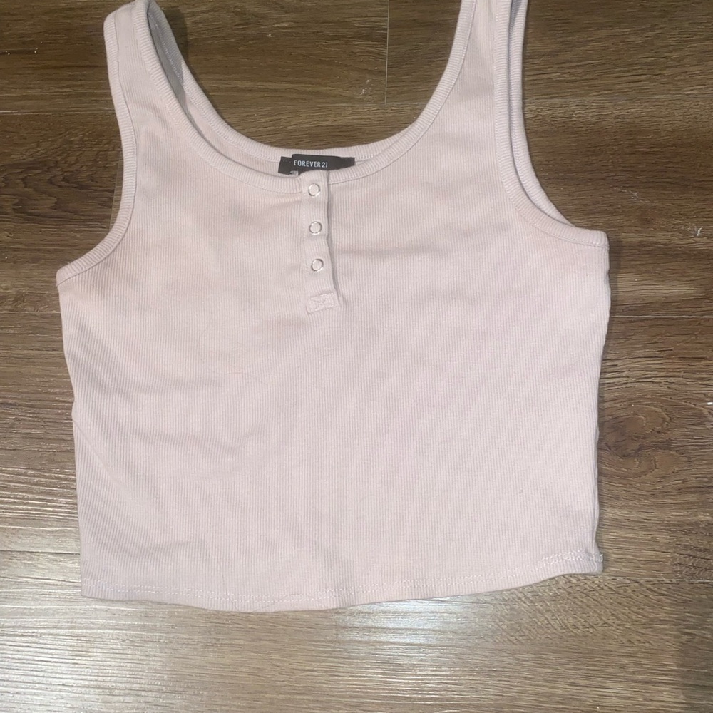 Forever 21 Ribbed Tank Top